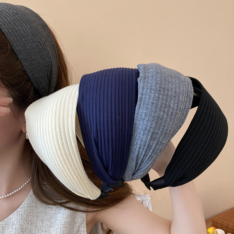 Women Accessories Wholesale China - Solid Color Gentle Women Wide Woolen