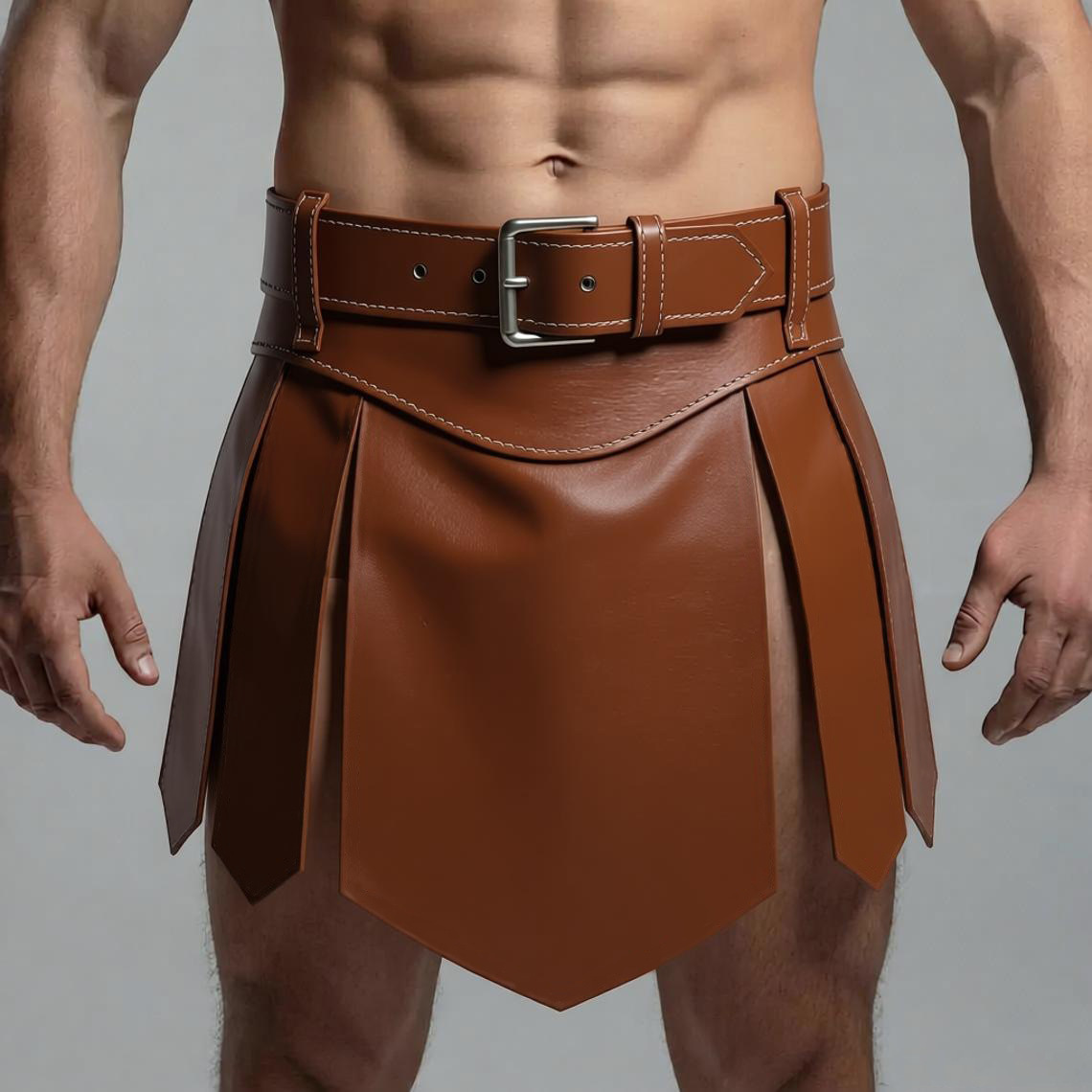 Women Electronic Accessories - New Adjustable Vintage-Style Leather Belted Apron