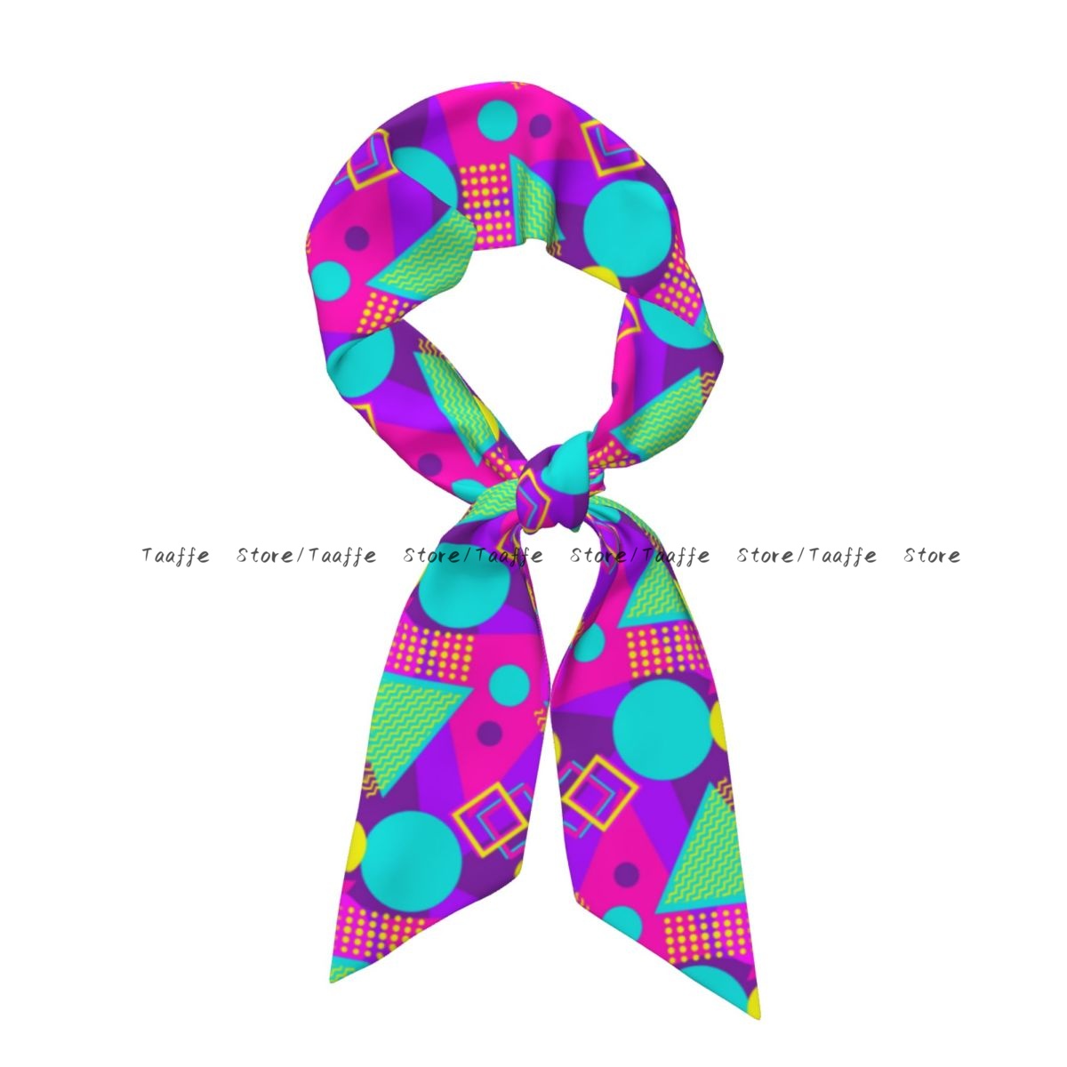 Women'S Accessories In The 80S - Satin Long Scarf Women Neckerchief Fake