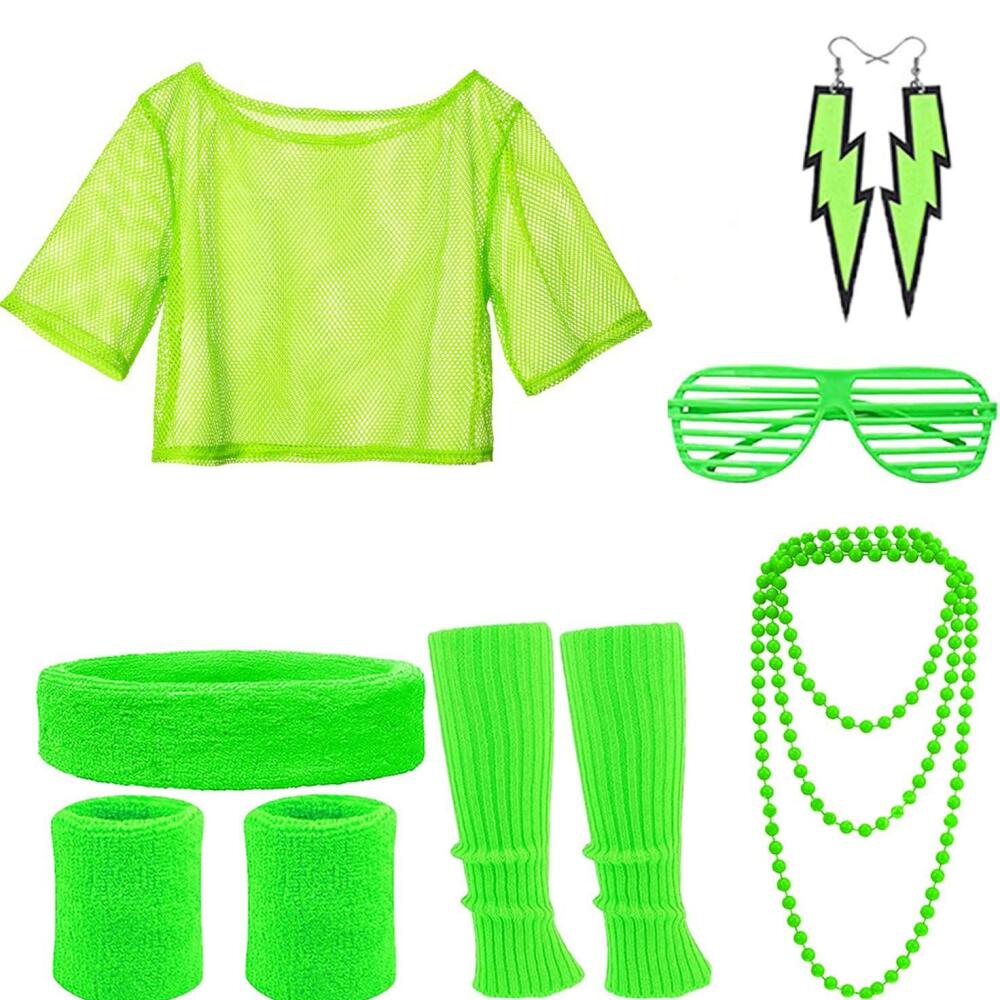 80S Disco Party Outfit Set for - Women'S Accessories In The 80S review and price