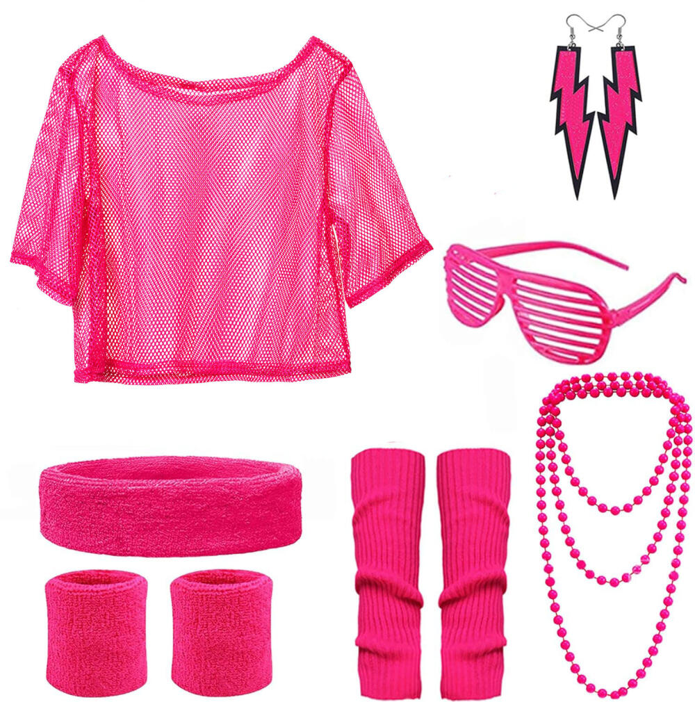 80S Disco Party Outfit Set for - Women'S Accessories In The 80S review and price