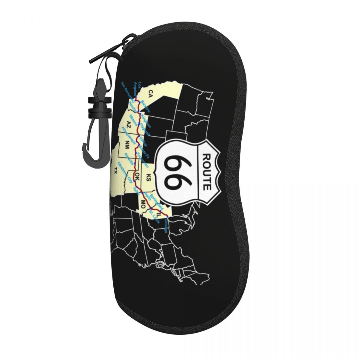 Custom Route 66 Map Shell Eyeg - Women Accessories Usa review and price