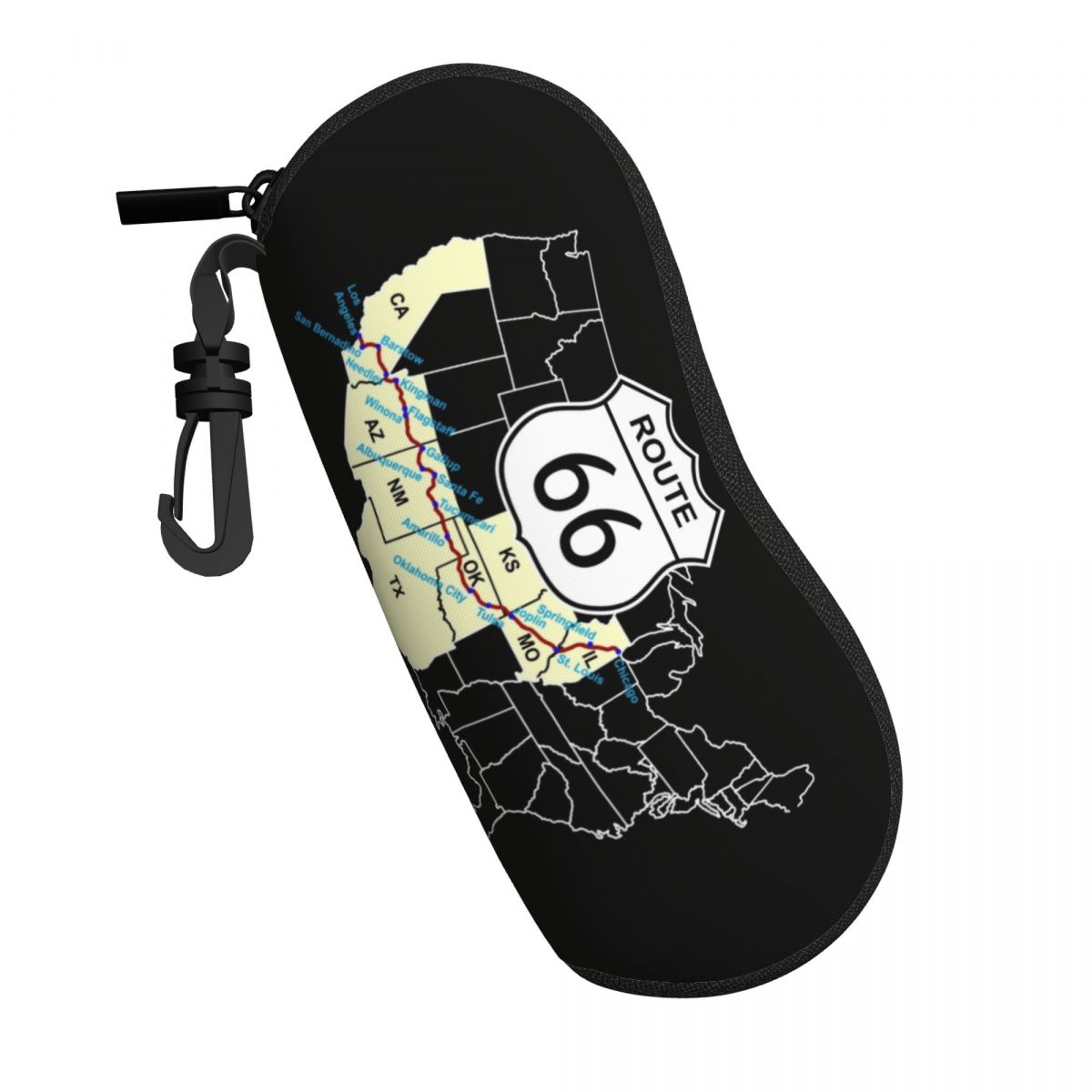 Custom Route 66 Map Shell Eyeg - Women Accessories Usa review and price
