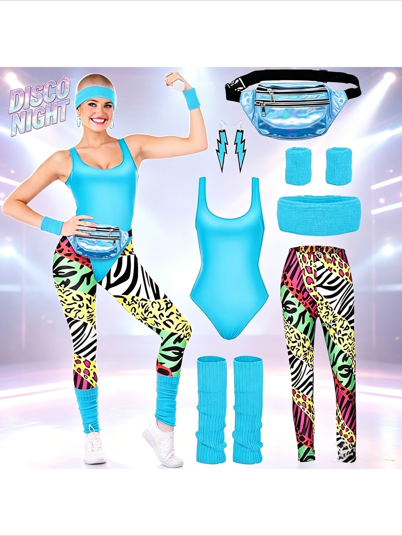 Men's and Women's Disco 80s Re - Women'S Accessories In The 80S review and price