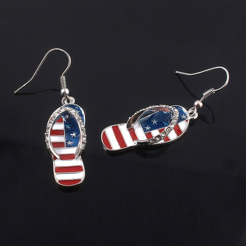 American Flag Earrings USA Dro - Women Accessories Usa review and price