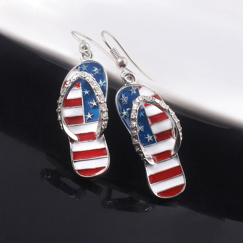 American Flag Earrings USA Dro - Women Accessories Usa review and price