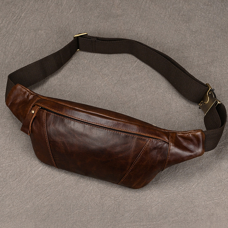 Men's Leather Chest Bags Cross - Women Electronic Accessories review and price