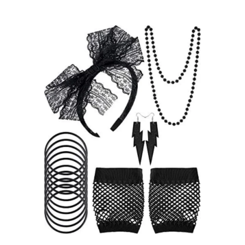 Adult 80s Party Costume Set 80 - Women'S Accessories In The 80S review and price