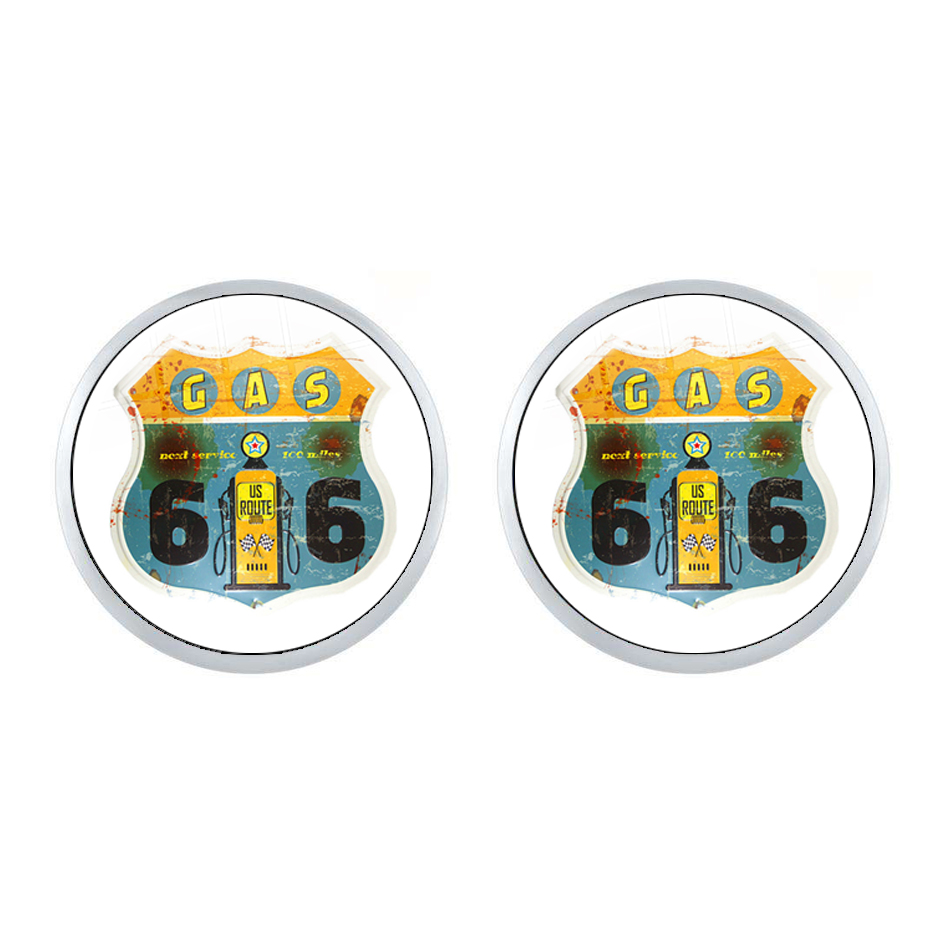 New Route US 66 Earrings 12mm  - Women Accessories Usa review and price