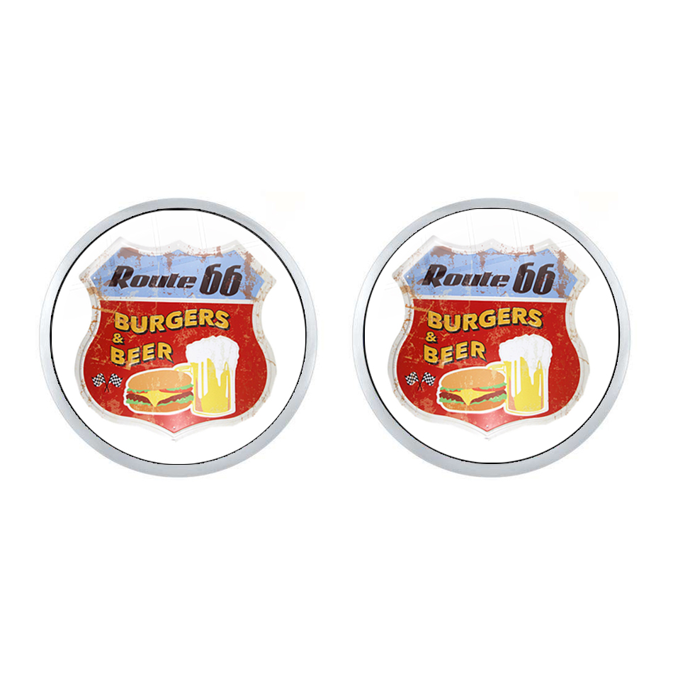 New Route US 66 Earrings 12mm  - Women Accessories Usa review and price