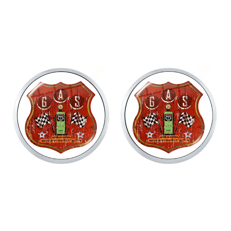 New Route US 66 Earrings 12mm  - Women Accessories Usa review and price