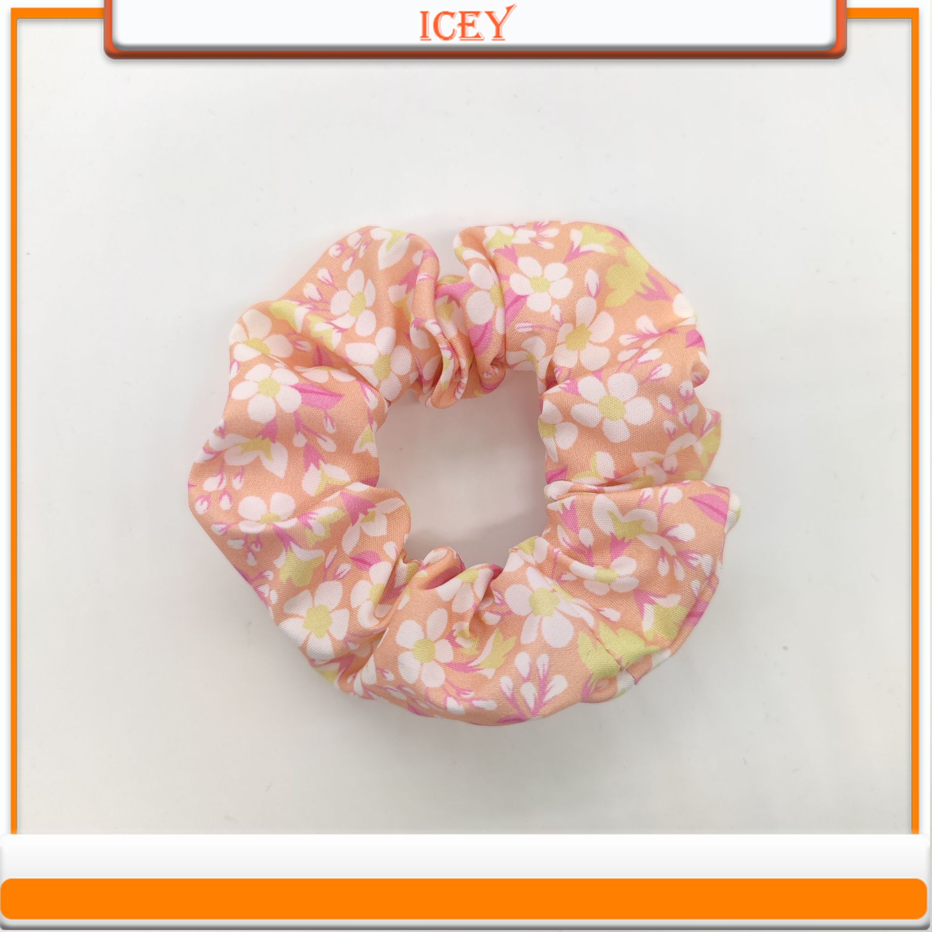 1pc Floral Scrunchie Intestina - Scrunchie Satin Set review and price