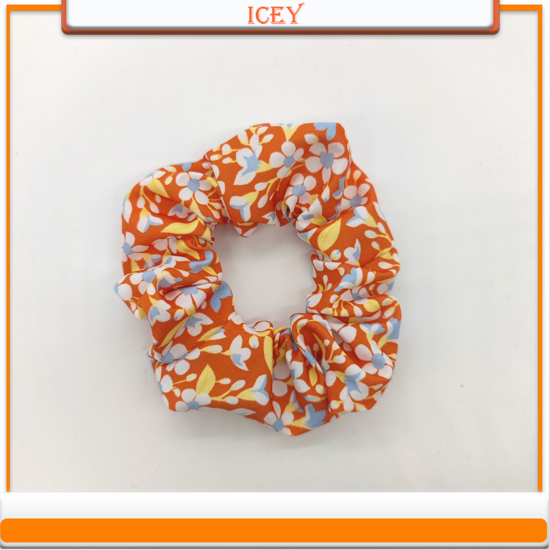 1pc Floral Scrunchie Intestina - Scrunchie Satin Set review and price