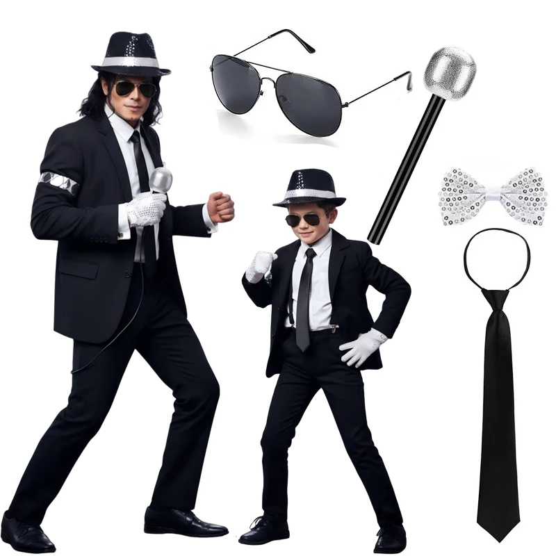 Boys Men 80s Disco Costume Mic - Women'S Accessories In The 80S review and price