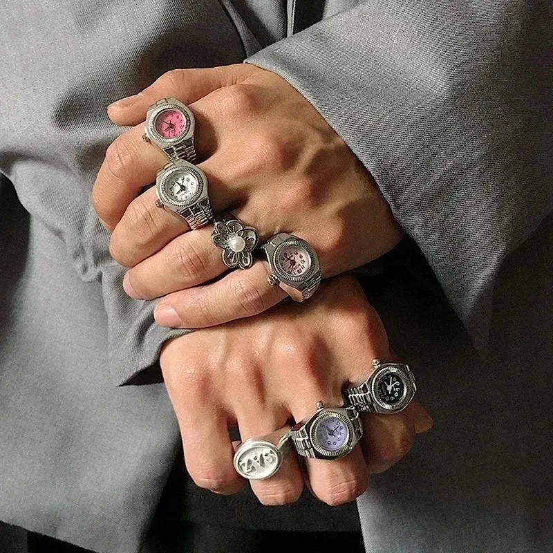 Vintage 80s Punk Watch Ring Y2 - Women'S Accessories In The 80S review and price