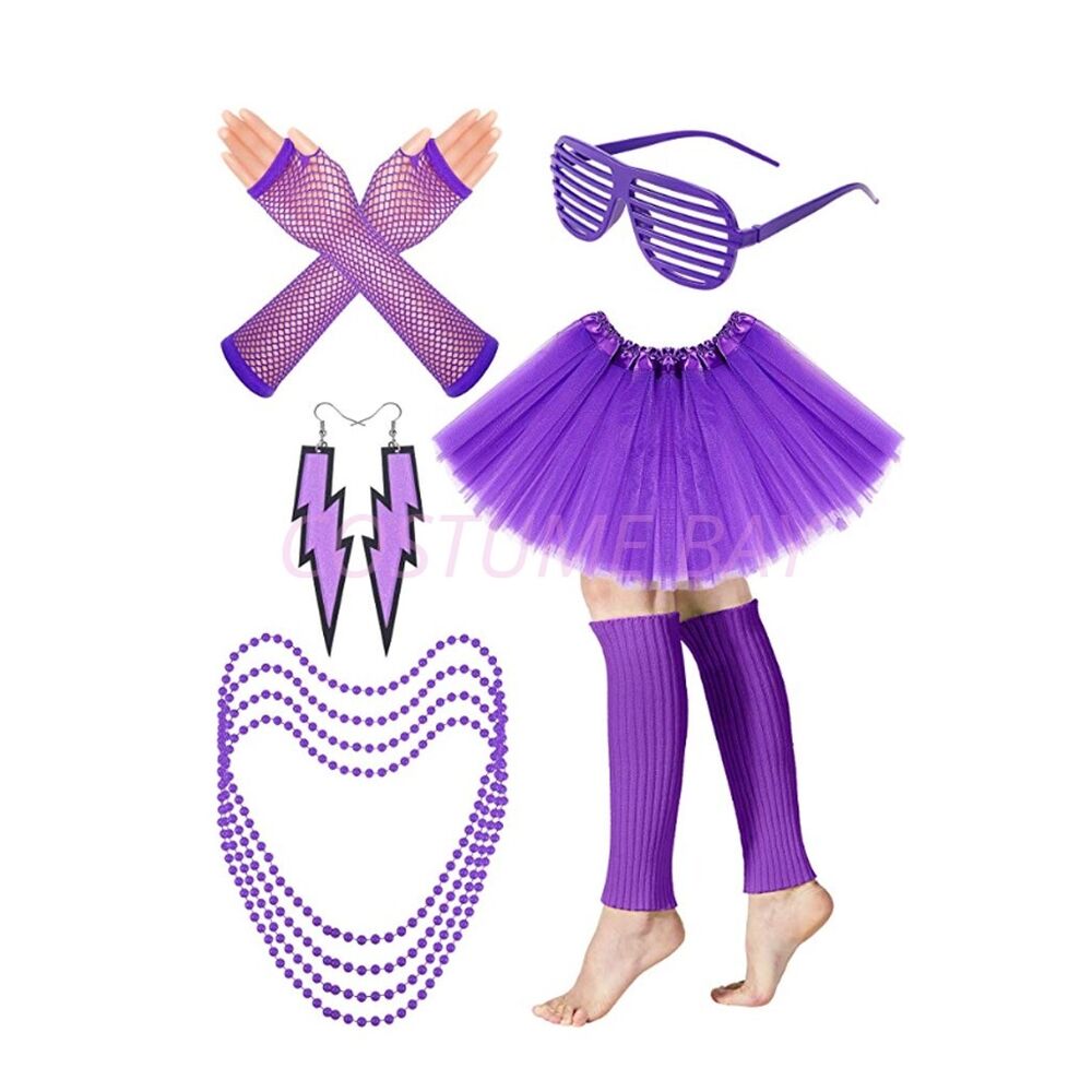PESENAR Womens Neon 80s Tutu S - Women'S Accessories In The 80S review and price