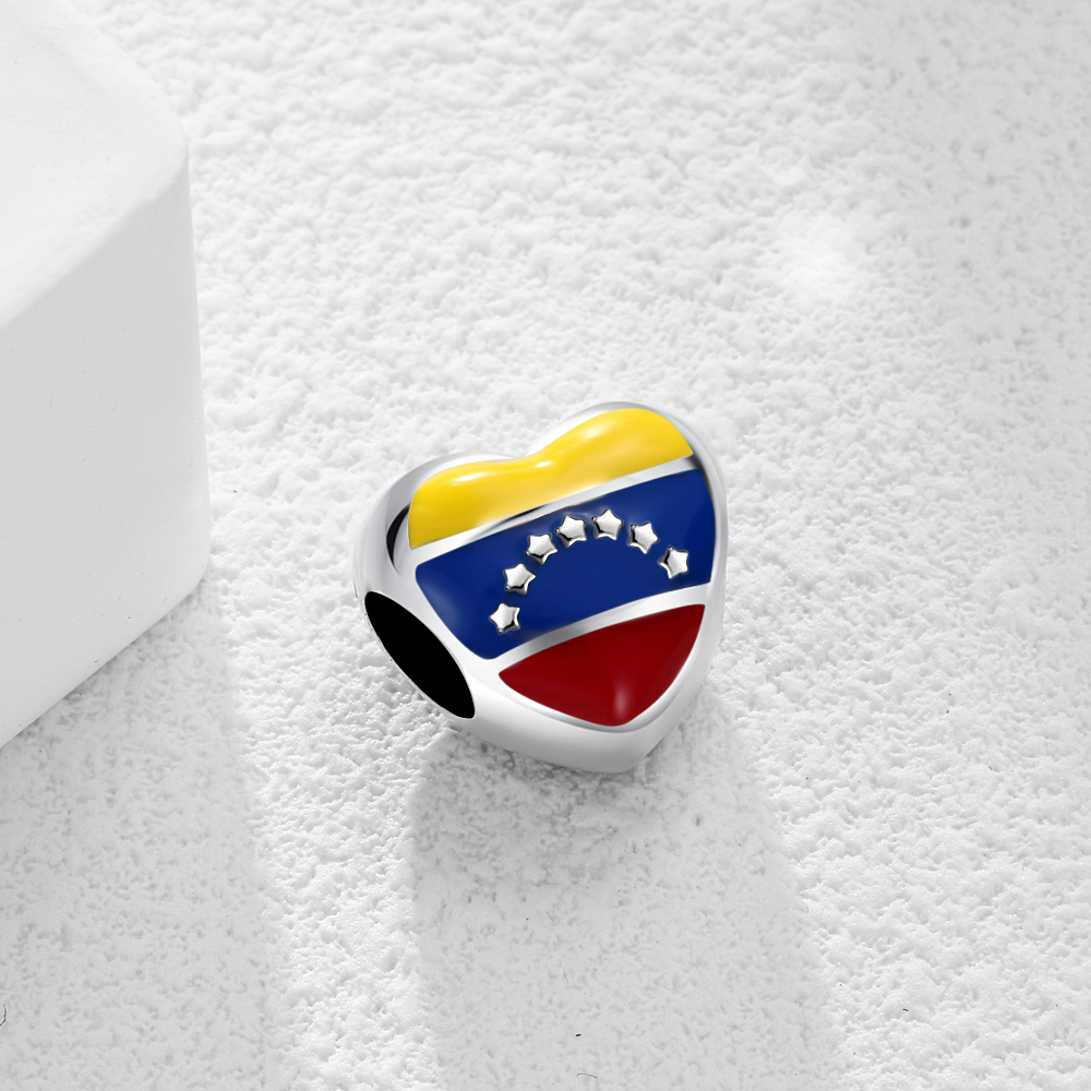 31 Countries Flag Heart Charms - Women Accessories Usa review and price