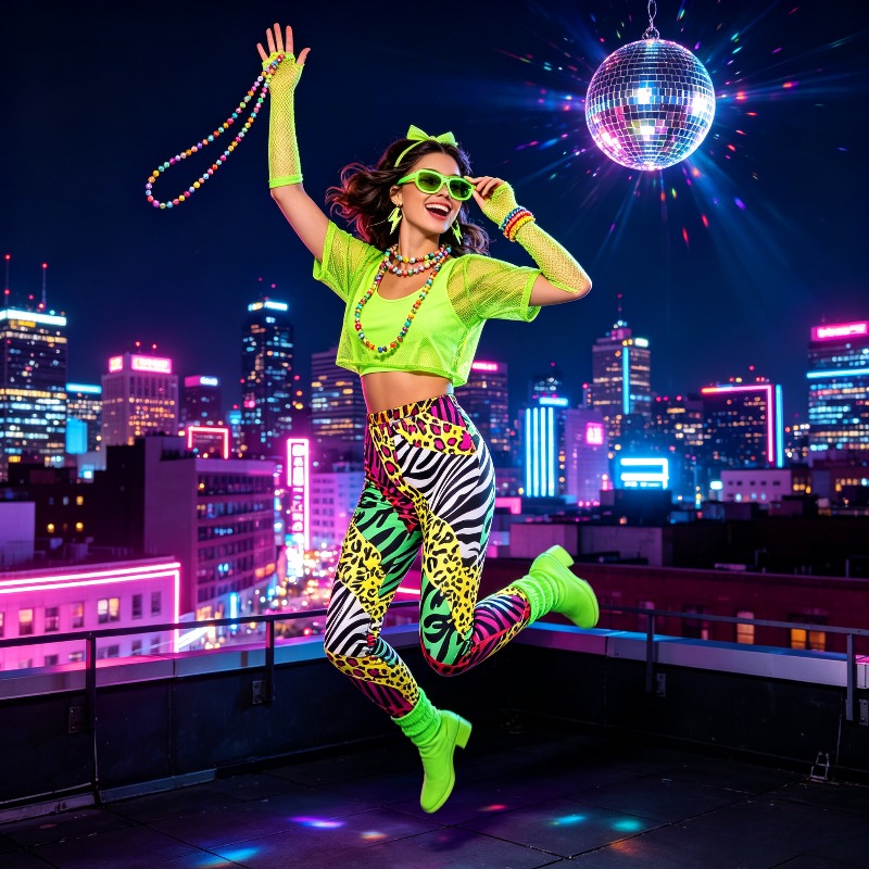 Girls Over 14 Years Old Disco  - Women'S Accessories In The 80S review and price