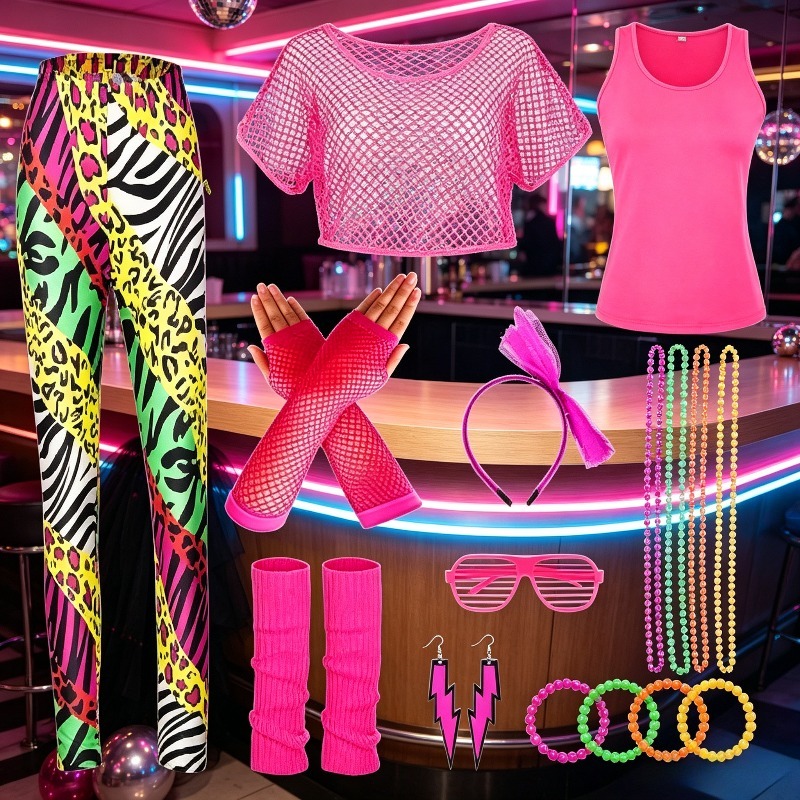 Girls Over 14 Years Old Disco  - Women'S Accessories In The 80S review and price