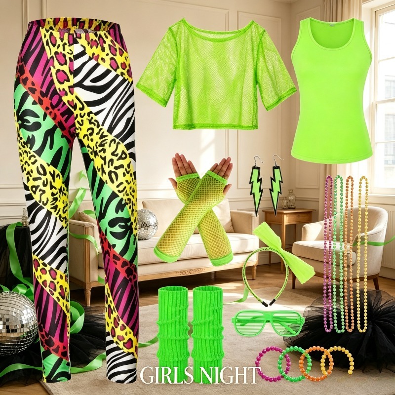 Girls Over 14 Years Old Disco  - Women'S Accessories In The 80S review and price