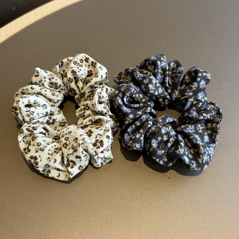 2pcs/set Small Dot Hair Scrunc - Scrunchie Satin Set review and price