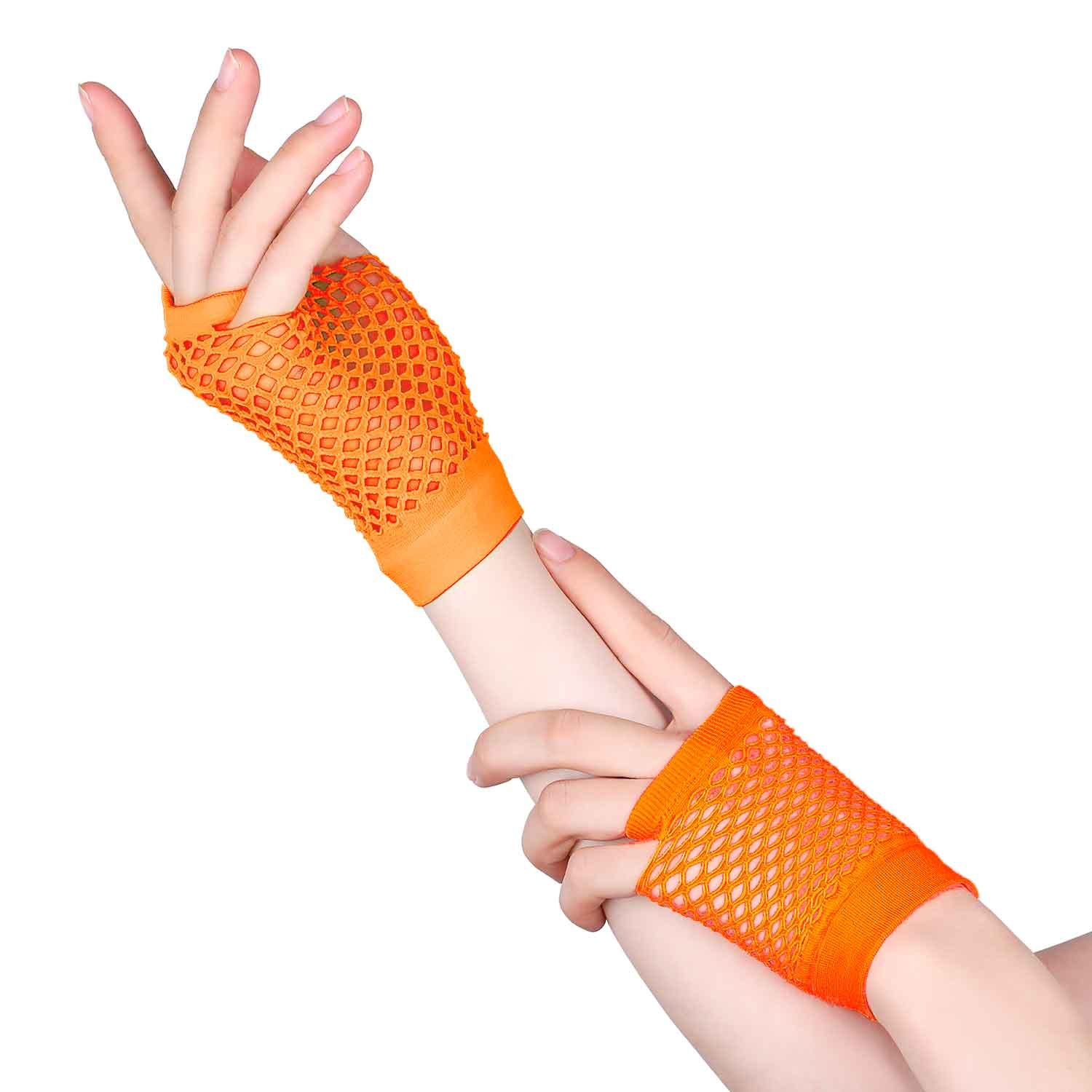 24 Pairs Fingerless Fishnet Ne - Women'S Accessories In The 80S review and price