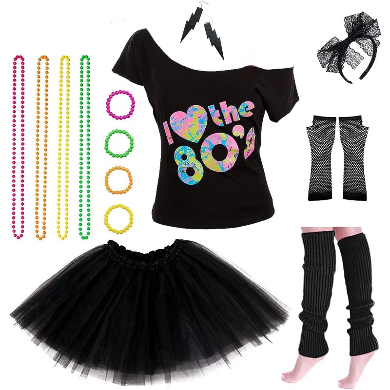 Women's 80s Costumes with Acce - Women'S Accessories In The 80S review and price