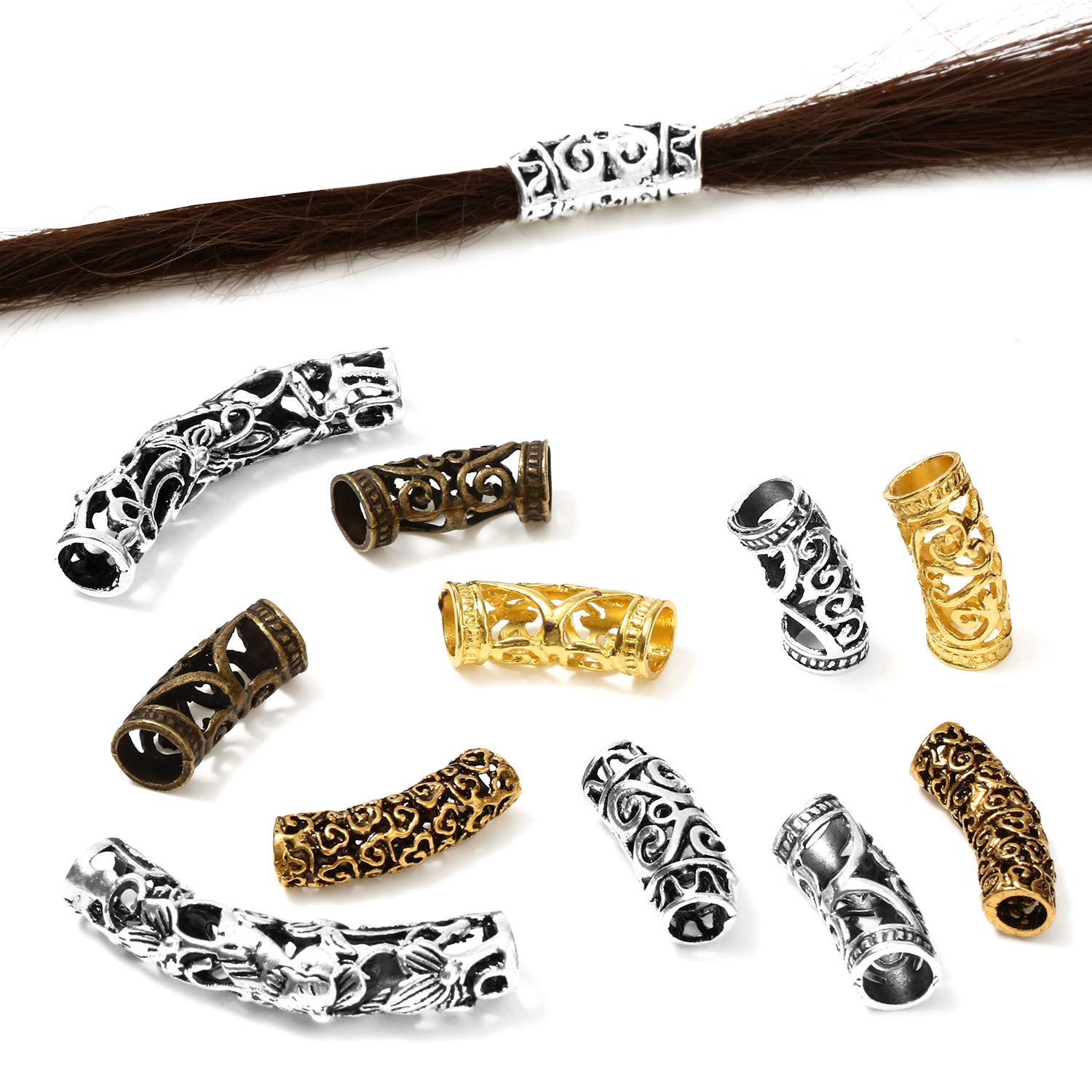 5Pcs/Bag Loc Jewelry for Hair  - Women'S African Accessories review and price