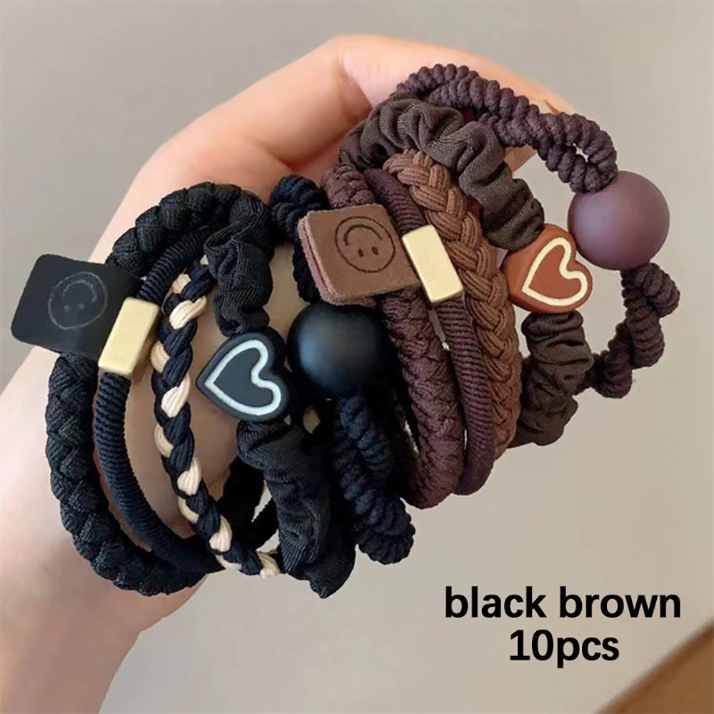 10pcs Mixed Styles Hair Ties H - Women Accessories Combo review and price