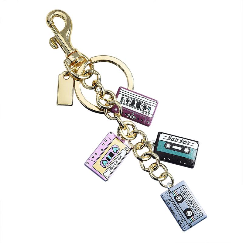 Vintage Cassette Tape Keychain - Women'S Accessories In The 80S review and price