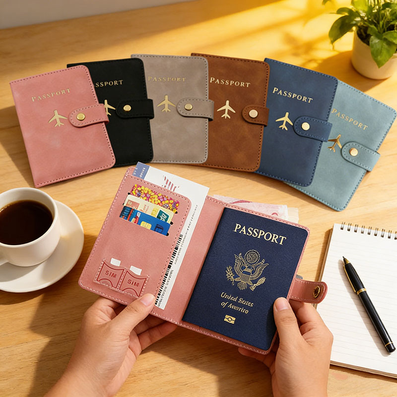 Leather Passport Holder Covers - Women'S Accessories Wallet review and price