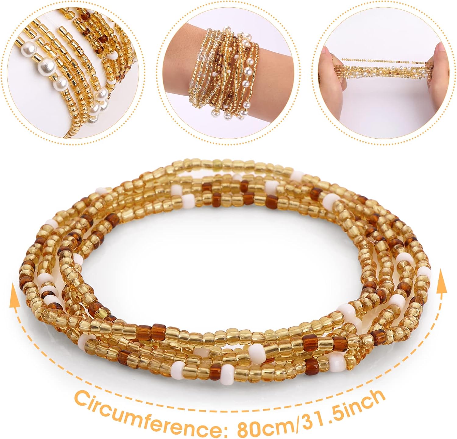Waist Beads for Women Belly Be - Women'S African Accessories review and price