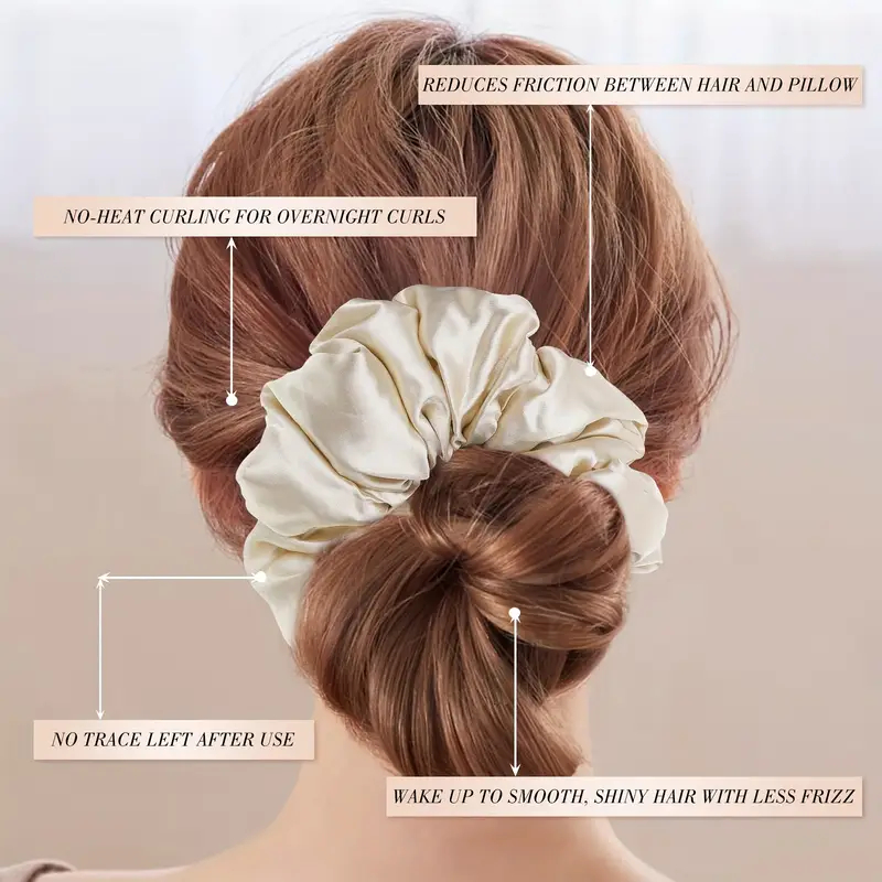 16pcs Soft Satin Scrunchies El - Scrunchie Satin Set review and price