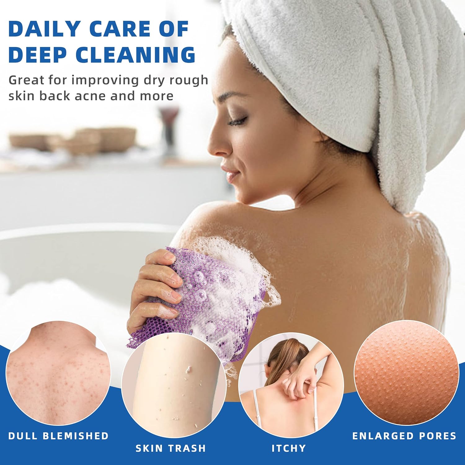 3 Pieces African Bath Sponge A - Women'S African Accessories review and price