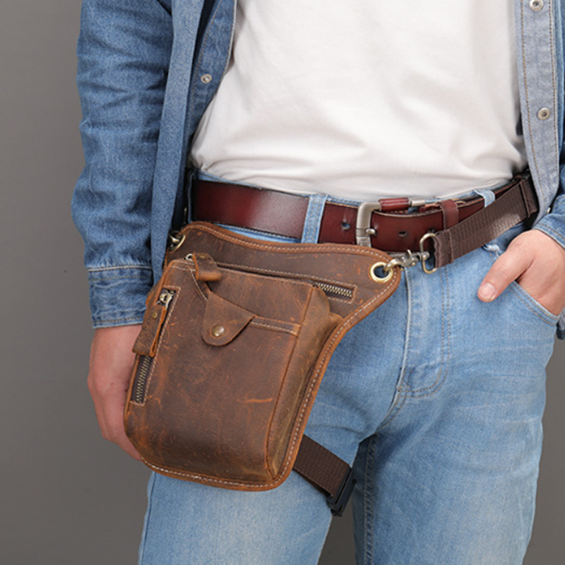 Vintage Pu Leather Waist Pack  - Women Electronic Accessories review and price